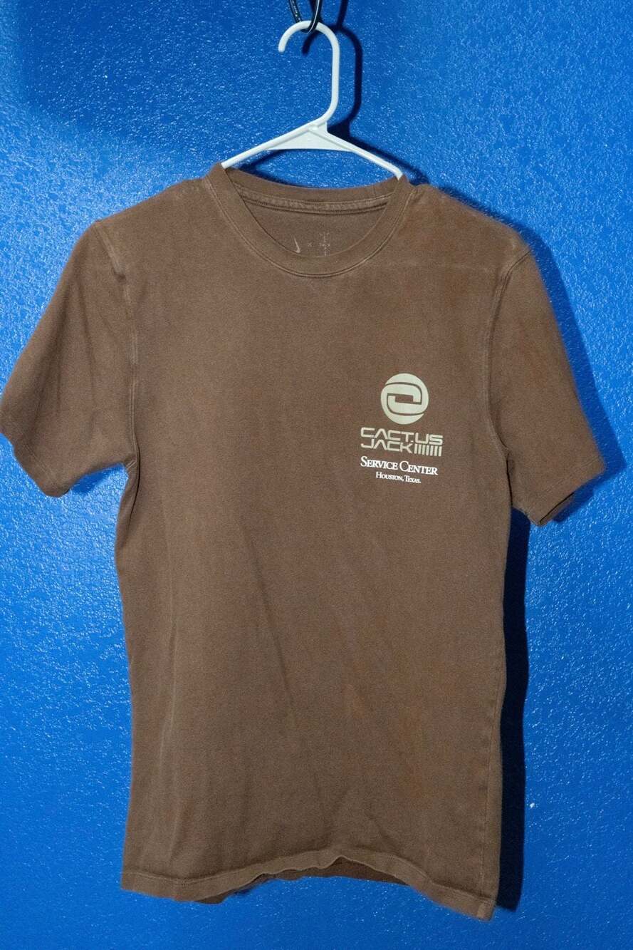 Cactus Jack Service Center Houston Texas Travis Scott U NRG BH SS Tee Size Large